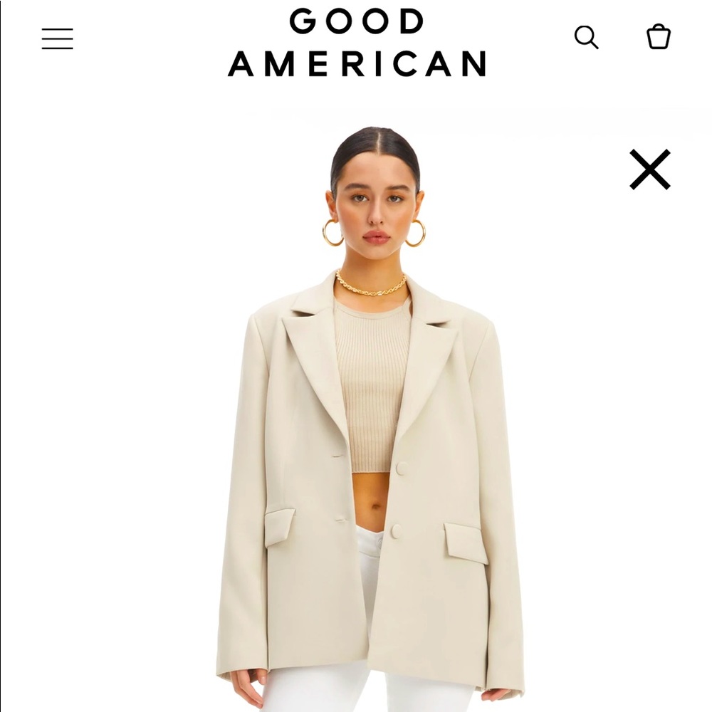 New Good American Boyfriend Blazer SOLD OUT!!